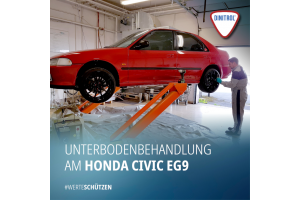 Unterbodenbehandlung Honda Civic
