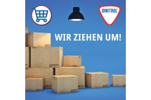 Umzug DINITROL Shop-Lager