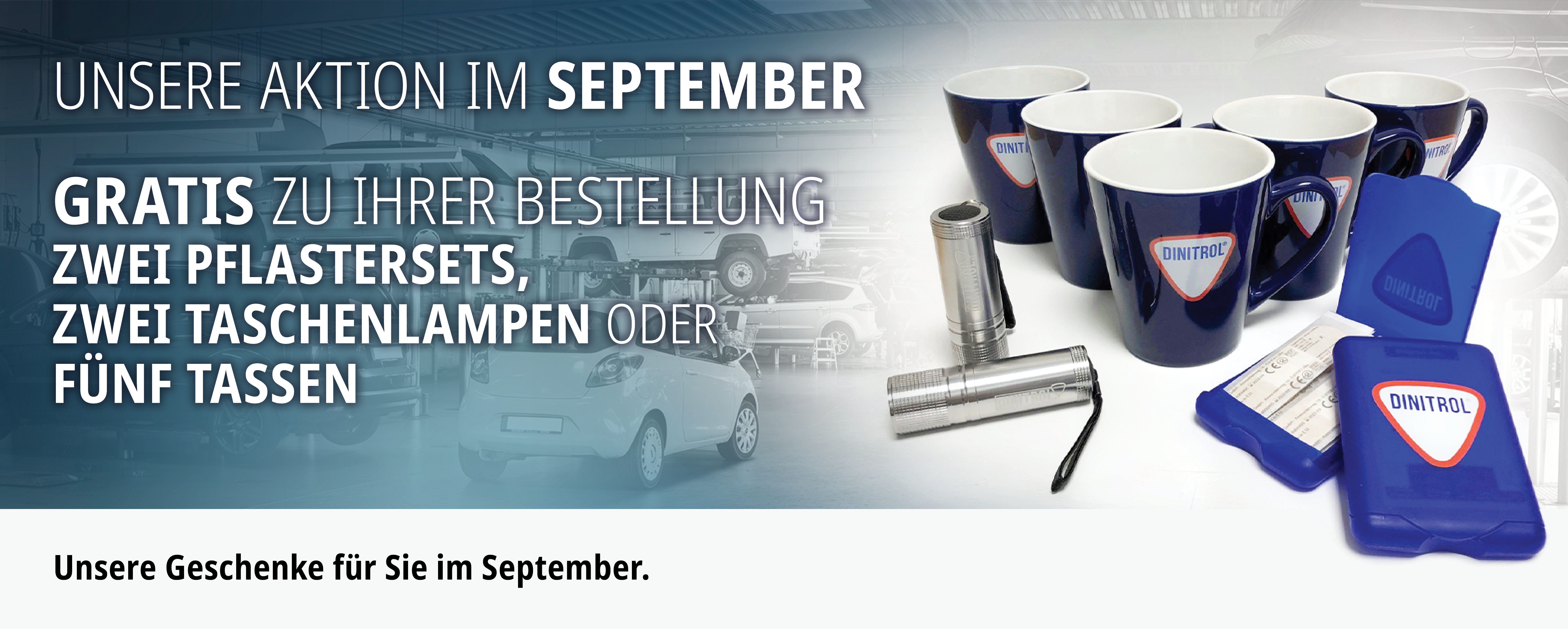 Aktion im September Aktion im September