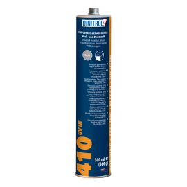 DINITROL 410 UV NF Kleb- und Dichtstoff in der 300ml Kartusche, Farbe grau