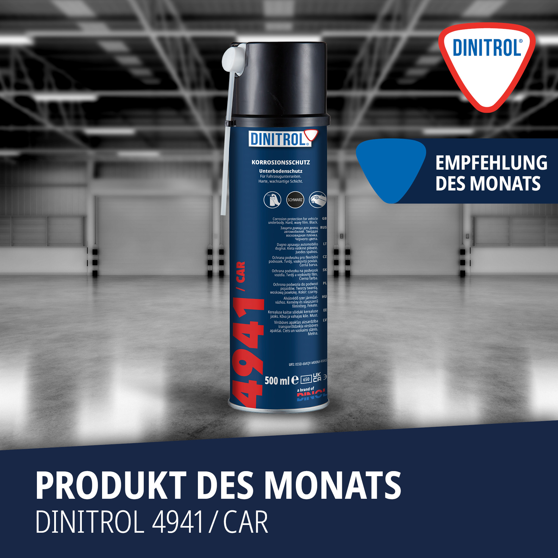 Produkt des Monats: DINITROL 4941/Car