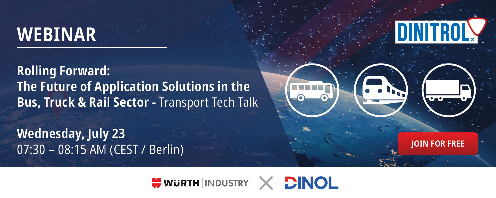 DINITROL Webinar Application Solution